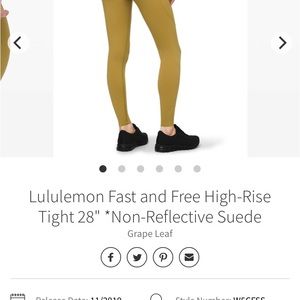 LULULEMON leggings color is grapevine size 6